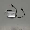 Electric Nail Clipper Fingernail Trimmer: 3-in-1 Automatic Nail Polisher with LED Light, Clip Storage, 2-Speed, Rechargeable Smart Nails Cutter Easy to Use for Seniors, Baby, Adult, Kids, White