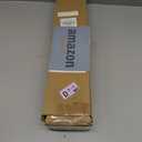 LazBlinds No Tools No Drill Cordless Bamboo Roman Shades, Light Filtering Window Treatment, Roll Up Bamboo Blinds for Windows 20'' W x 64'' H, Brown