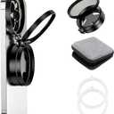 Magnetic CPL Filter for iPhone, 52mm Polarizing Filter, Circular Polarized Lens Filter with Foldable Stand, Rotatable Polarizer Filter Compatible with iPhone 17/16/15/14/13 and Smartphone