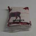 Bedsure Christmas Duvet Cover Queen - Christmas Bedding Set, Reversible Buffalo Check Printed Plaid Duvet Cover, 3 Pieces Bedding Set with 2 Pillow Shams (Queen, Reindeer) (Queen (90" x 90"), 01 - Reindeer (No Comforter))