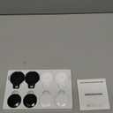 4 Packs Air Tracker Tags Compatible with Apple Find My (iOS Only), Bluetooth Tracker, Smart Keys Finder and Item Locator with Waterproof Case for Wallet Luggage Pet Backpack 2W2B (2B2W)