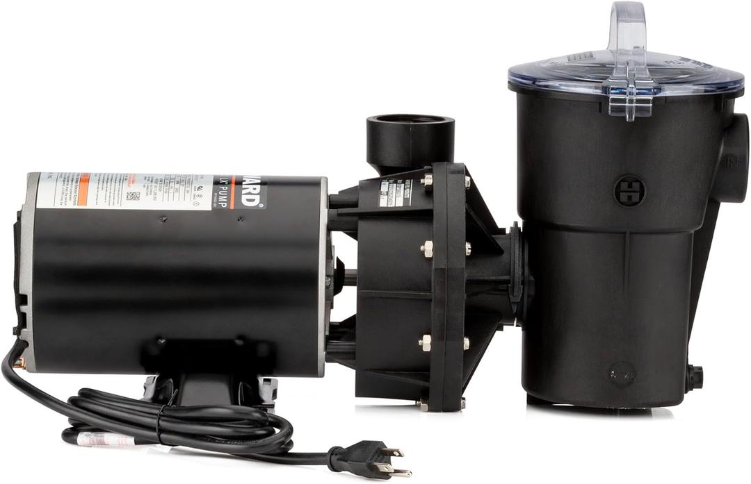 Hayward W3SP1580X15 Power Flo Pool Pump, 1.5 HP, Black