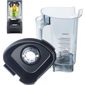 48oz Blender Pitcher Replacement for Vitamix Fits Quiet One VM0100A 15978 16016 36019 VM0145 Commercial Bar Boss Advance Drink Machine Touch & Go Blender Container Cup Jar Jug Parts