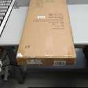 BRIAN & DANY 30 Inches Folding Storage Ottoman Bench, Ottoman with Storage Bench for Bedroom, Living Room, Entryway, Foot Rest with Legs, Dark Green