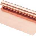 Uxcell 2000mm x 200mm x 0.03mm 99.9% Pure Copper Sheet Roll - Copper Flashing Metal Foil Plate for Electricity DIY Projects