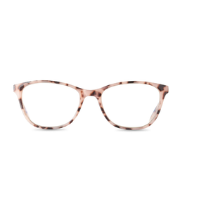 Equate Women's Blair Bluelight Cateye Reading Glasses with Case, Blush Tortoise, +1.75