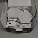 OJQ 12 Pack Hexagon Lights Wall RGB Panel - Led Lights Gifts for Men Birthday Room Decor Lamp for Bedroom Gaming Equipment Gamer Supps Honeycomb Shape Panels Hexagon Gaming Lights (Multicolor-4)