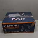 Amico 24 Pack 6 Inch 5CCT Ultra-Thin LED Recessed Ceiling Light with Junction Box, 1050LM Brightness, Dimmable Canless Wafer Downlight, 12W, ETL&FCC (White)