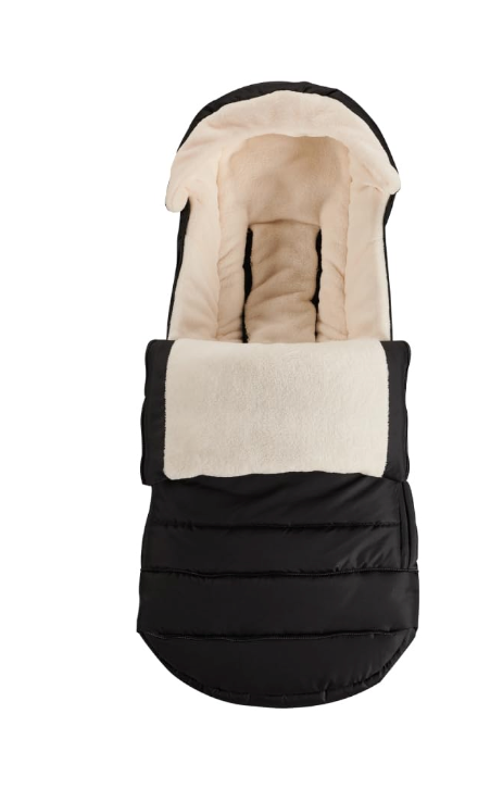 Buntting Bag Compatible with UPPAbaby Vista V2, V3, Vista, Cruz, Cruz V2, RumbleSeat, Ridge, Minu Strollers, Warm and ultra-plush Waterproof Bunting Bag. Universal, easily attaches to all strollers.