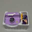 Kids Camera Instant Print, Christmas Birthday Gifts for Girls and Boys, 1080P HD Video Digital Kids Camera with 32G Card, Toddler Camera for 3-12 Years Old, Purple