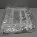 Kingdder 16 Pcs Clear Zippered Storage Bags Plastic Sweater Bags with Zipper 12 x 12 x 4 Inch Vinyl Sheet Organizer and Storage for Clothing Blankets Sheet Linen Bed Pillow Cube Organizer