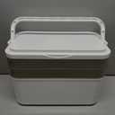 3-Tier Medicine Cabinet Organizer with Removable 6-Compartment Pill Organizer - BPA-Free & Moisture-Resistant Plastic Storage Box for Pills, Medicine, Cosmetics - Portable for Bathroom, Travel