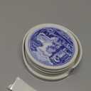 Spode Blue Italian Coasters for Drinks | Set of 4 | Ceramic Coasters and Holder | Tabletop Protection | Housewarming or Birthday Gift | Round (Blue/White)