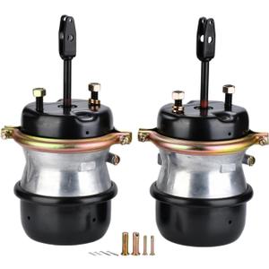 2 Pack Type 30/30 Long Stroke Air Brake Chamber | 3" Welded Clevis 3030 Replaces Haldex GC3030LCW LC3030LCW Bendix NT3030ELS-WC IHC 3541891C91 Freightliner HDX1373030215