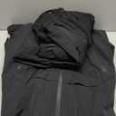 Mens Ski Jacket and Pant Set Womens Snow Jacket Baggy Ski Suit Waterproof Insulated Snowboard Winter Outdoor (X-Large, Black)