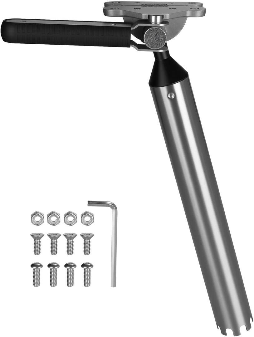 Boat Grill Mount Compatible for Rectangular Grill,Rod Holder Mount,for Boat Cutting Board/Bait Cutting Board/Fillet Table