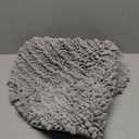 Round Bathroom Rugs 24x24, Extra Soft Thick Absorbent Shaggy Chenille Bath Rugs, Non-Slip Machine Wash Dry, Bath Mats for Bathroom Floor, Tub and Shower, Home Decor Accessories, Light Grey, Round 