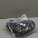 CDYWD Noseless Oversized Bike Seat for Men Women Comfort, Extra Wide Padded Bicycle Seat Cushion, Large Comfortable Bike Saddle for Peloton, Stationary Exercise Bike, Beach Cruiser, City Bike, Ebike (Blue)