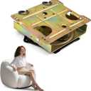 Replacement Recliner Square Base with 360 Swivel Rocker Box Plate, Swing Sofa Accessories Rocking Recliner Replacement Parts