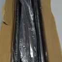 Black Long Curtain Rod Tension Shower Curtain Rods 30 to 130 inch Adjustable Spring Heavy Duty Rods for Bathroom Windows Outdoor Spliced and Telescopic Design No Drill No Slip Stainless Steel