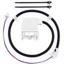 WH08X32657 Washer lid Lock and Harness for GE, Replace WH08X31222 4963152 AP7033485 PD00070146 PS16619254, for Model GTW335ASN2WW GTW465ASN2WW GTW465ASN9WW HTW240ASK6WS GTW220ACK7WW GTW465ASN3WW