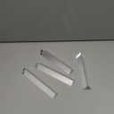 QFkris 4pcs 6 inch Clear Optical Lens Glass Triangular Prism for Photography Science Classroom Rainbow Maker Art Decor