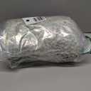 H.VERSAILTEX Sage Bathroom Rugs, Bath Mat Set of 2 Extra Thick Chenille Striped Pattern Shaggy Bath Rugs for Bath Room, Non Skid Bath Mats for Bathroom Floor (32 x 20 Plus 24 x 17 - Inches)