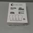 GU24 LED Light Bulb,60 Watt Equivalent Daylight White 5000K,Non-Dimmable,Efficient 9W,800 Lumens Twist and Lock 2 Prong Light Bulbs,15000 Hours,Ideal for Kitchen,Living Room,Bedroom, 4-Packs