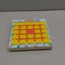 Drfeify Memory Matching Game, Double Sided Wooden Board Game for Camping Travel, Poplar Plywood and ABS Material