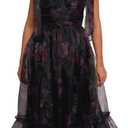 Petal & Pup Women's Floret Midi Dress - Dark Floral, Small