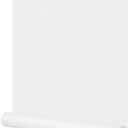 24"x394" White Peel and Stick Wallpaper Matte Solid Textured Embossed Self Adhesive Removable Waterproof Contact Paper for Cabinets Bedroom Livingroom Shelf Liner Drawer