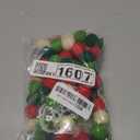 Boao 2 Pack Felt Ball Garland Easter Pom Pom Garland 19.6 ft 70 Balls Wool Felt Colorful Pompom Ornament String Banner Handmade Spring Wall Hanging Party Decor(Red, Green, White)