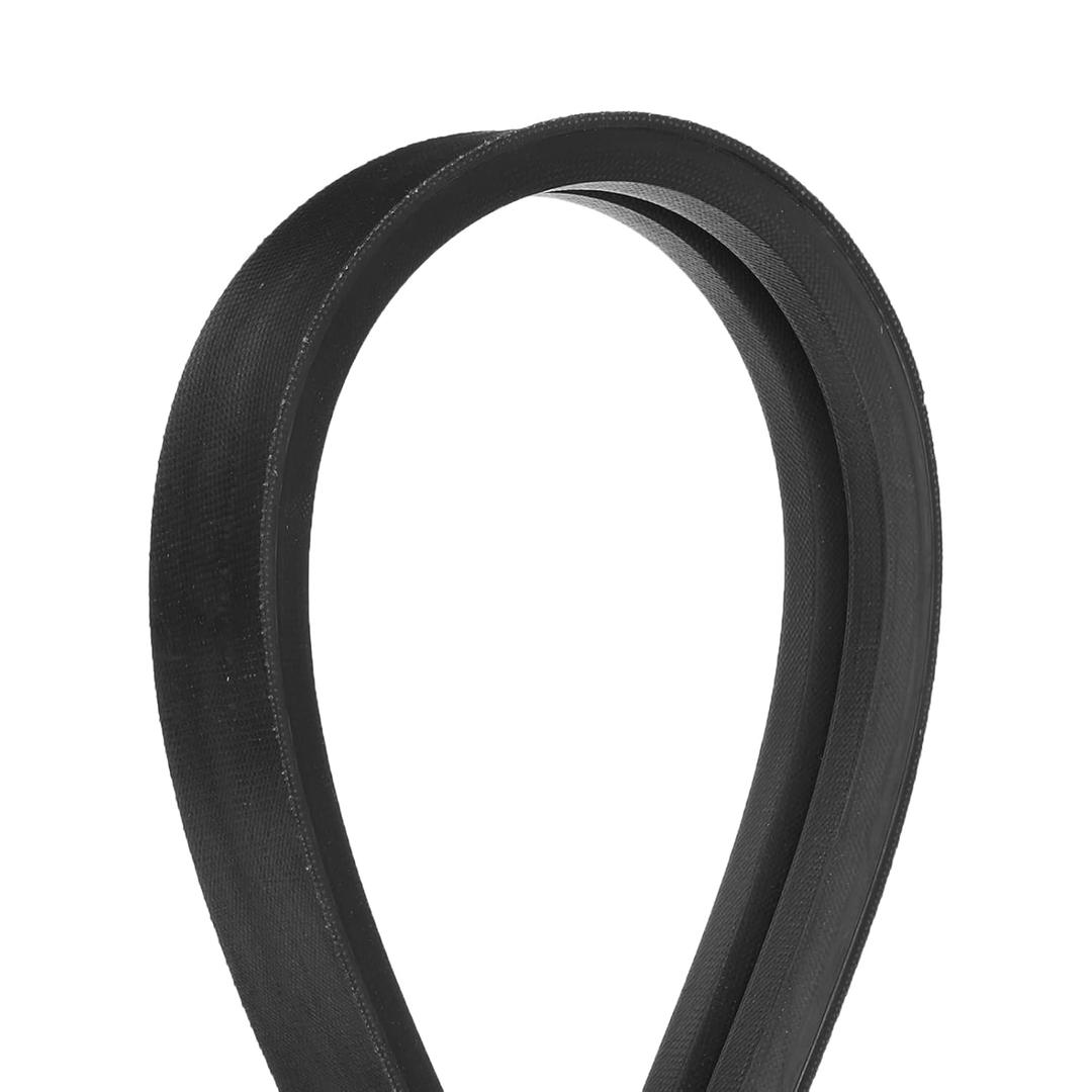 uxcell 2/A53 or 2/4L550 Banded V-Belt Classic Wrapped Rubber, 2 Banded/2 Ribs, A Profile, 53"(1350mm) Inside Circumference