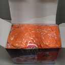 6 FT Thanksgiving Inflatable Turkey with LED Lights, Funny Chef Turkey Holding Burger Sitting on Pumpkin, Blow Up Yard Decoration for Outdoor, Fall Harvest & Holiday Party Decor