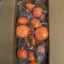 Yatinkim Artificial Fall Harvest Fruit Decoration Fake Persimmon Branches Orange Simulation Lifelike Stems Tree Plant for Vase Filler Thanksgiving Autumn Home Decor 2 Pack