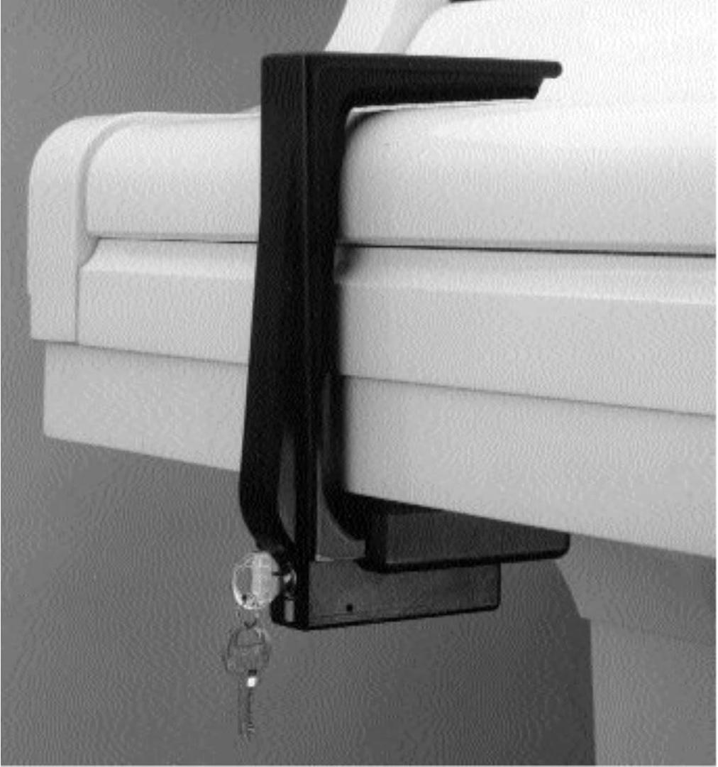 Hands-Off fallboard lock, key lock  the absolute best option for securing a piano