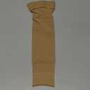 Truform Lymphedema Compression Arm Sleeve, 20-30 mmHg Post Mastectomy Support, Dot Top Grip Band, Beige, Large (Large (1 Pair))