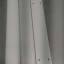 47in XX-Large Cord Hider Wall Mounted TV, Pre-drilled Cord Cover, Wire Hiders for TV on Wall, Paintable Cable Cover, W2.36in H0.75in (White)