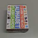 THE BAMBINO TREE Alphabet Flash Cards - Thick ABC Flash Cards for Kids Ages 3-6 - Lowercase & Uppercase Letter Recognition Learning Game