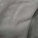 JYFLZQ White Sequin Tablecloth 120" Round Sparkly Drape Table Cloths Table Cover Overlay for Wedding Birthday Party Baby Bridal Shower