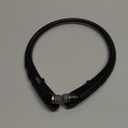 Bluetooth 5.0 Neckband Bluetooth Headphone, Sweat Resistant Noise Cancelling Stereo Headphones, and Retractable Ear Tips for Music, Conference, Videos (Black)