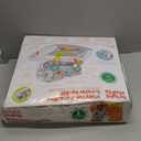 Bright Starts Learn-to-Sit Baby Floor Seat, 2-Positions Grow with Infant, Portable Baby Chair, Includes Sensory Toys, Unisex, 4-12 Months, Playful Paradise (Multicolored)