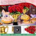 Roshtia 14 Pcs The Roses Table Centerpieces for Derby Day Party Decoration 2 Sets Horse Racing Party Supplies for Horse Birthday Party Rose Themed Party Table Decor