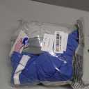 FUAMEY Dog Coat for Large Dogs,Waterproof Dog Winter Jacket with Harness Built in Puppy Cold Weather Coats Reflective Pet Vest with Zipper Warm Fleece Dogs Snowsuit Windproof Blue XXL ( Chest 35in )