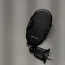 Miracase Phone Holders for Your Car with Metal Hook Clip, Air Vent Cell Phone Stand Car Mount, Universal Automobile Cradle for Garmin GPS Fit iPhone Android and All Smartphones, Dark Black (1 Pack)