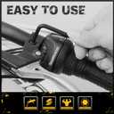 ELEAD 31-Piece Hex Key Set - Allen Wrench Set, SAE and Metric Allen Keys MM(0.7mm-10mm) SAE(0.028"-3/8) Heat-Treated, Torque Handle, High Leverage, Long & Short Keys, Easy Organization