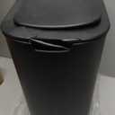 5 Gallon Motion Sensor Bathroom Trash Can Automatic Garbage Cans with Lid Touchless Smart Slim Plastic Trash Bin for Kitchen, Bedroom, Toilet, Office, Living Room (Black)