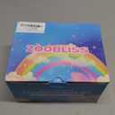 Knee Pads for Kids - ZOOBLISS Toddler Knee and Elbow Pads Set Wrist Guards for Skating Girls Aged 3-12, Kids Protective Gear for Roller Skates Skateboard Bike Scooter, Included Drawstring Bag(Rainbow) (Medium, Starry Pink)