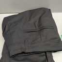 GINGTTO Mens Dress Pants Slim Fit Stretch Chino Pants for Men (34, Black)