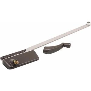 Prime-Line H 3570 13-1/2 In., Diecast, Bronze, Left Hand Wood or Vinyl Casement Operator (Single Pack)